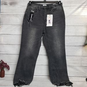 NWT Simple‎ Society Straight Super High Rise Women's Denim Jeans 9/29